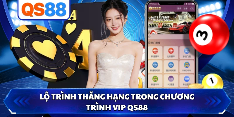 Lộ trình thăng hạng trong chương trình VIP QS88